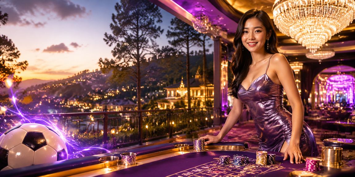 Không khí cá cược bóng đá sôi động về đêm tại Đà Lạt với ánh đèn neon rực rỡ